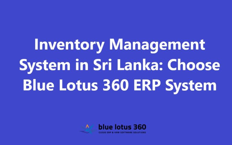 Inventory Management System in Sri Lanka