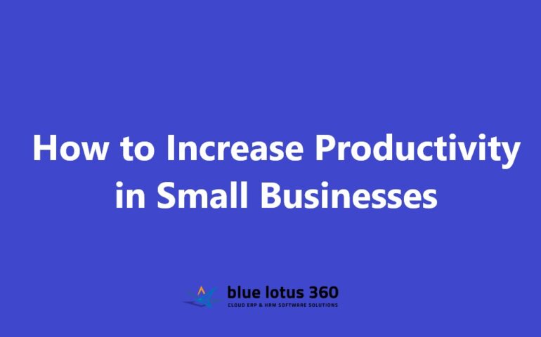 How to Increase Productivity in Small Businesses