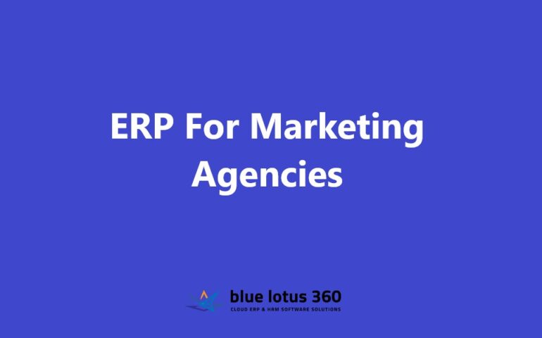 ERP For Marketing Agencies