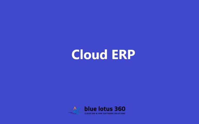 Cloud ERP