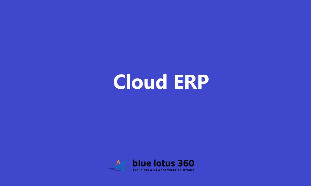 Cloud ERP