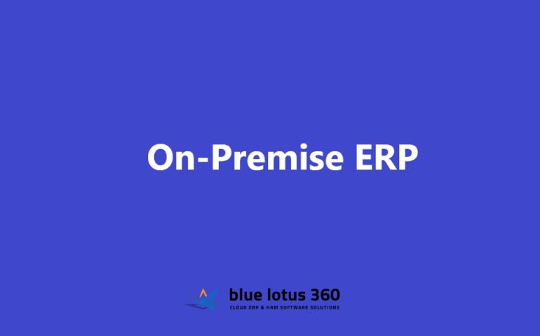 On-Premise ERP