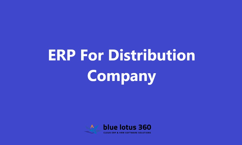 ERP For Distribution Company