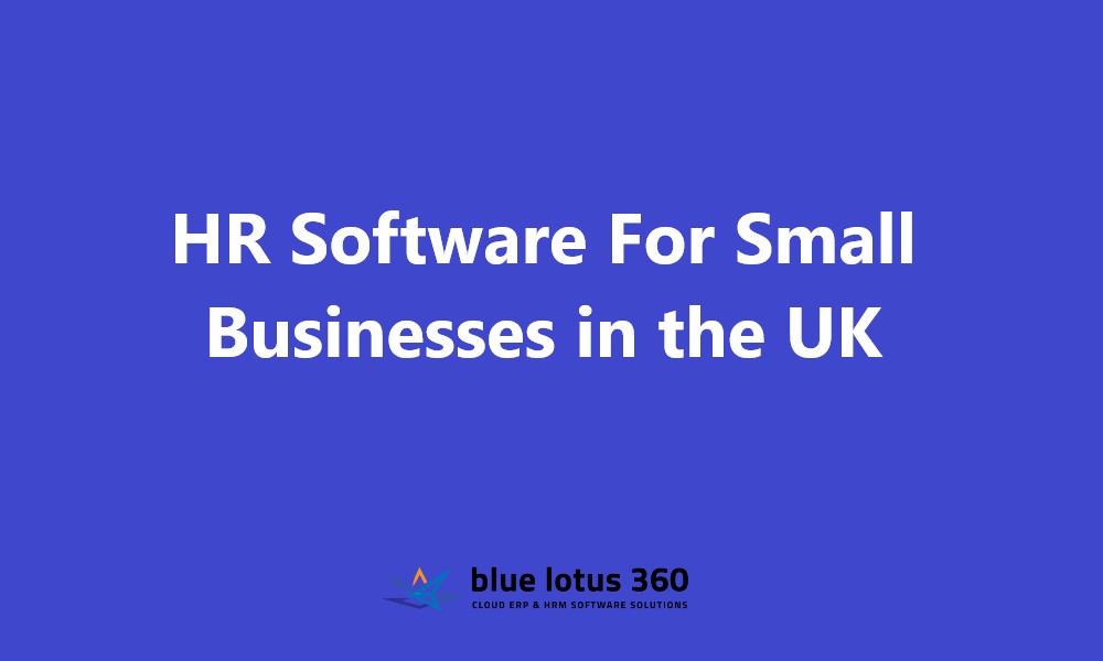 HR Software For Small Businesses in the UK