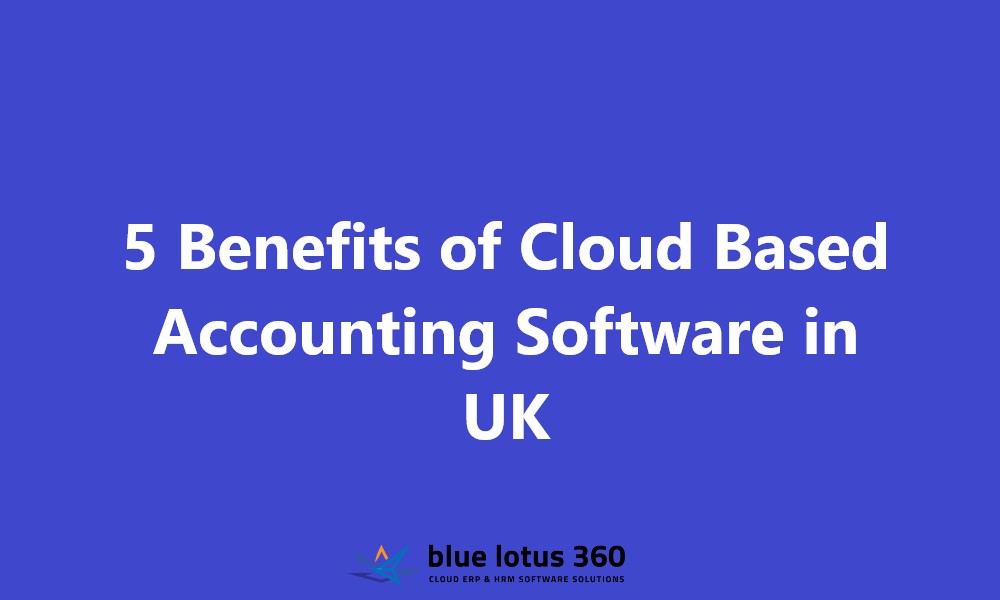 Cloud Based Accounting Software in UK