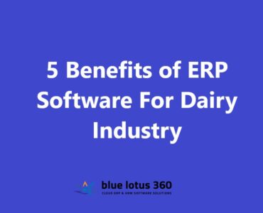 ERP Software For Dairy Industry