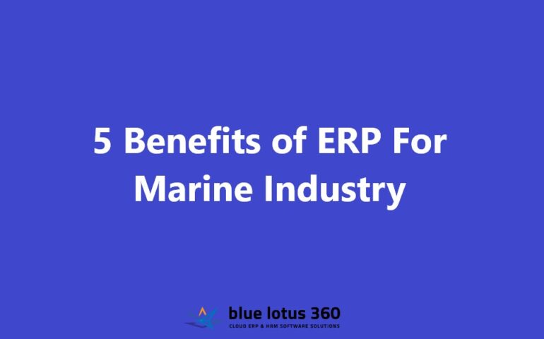 ERP For Marine Industry