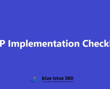 ERP Implementation Checklist